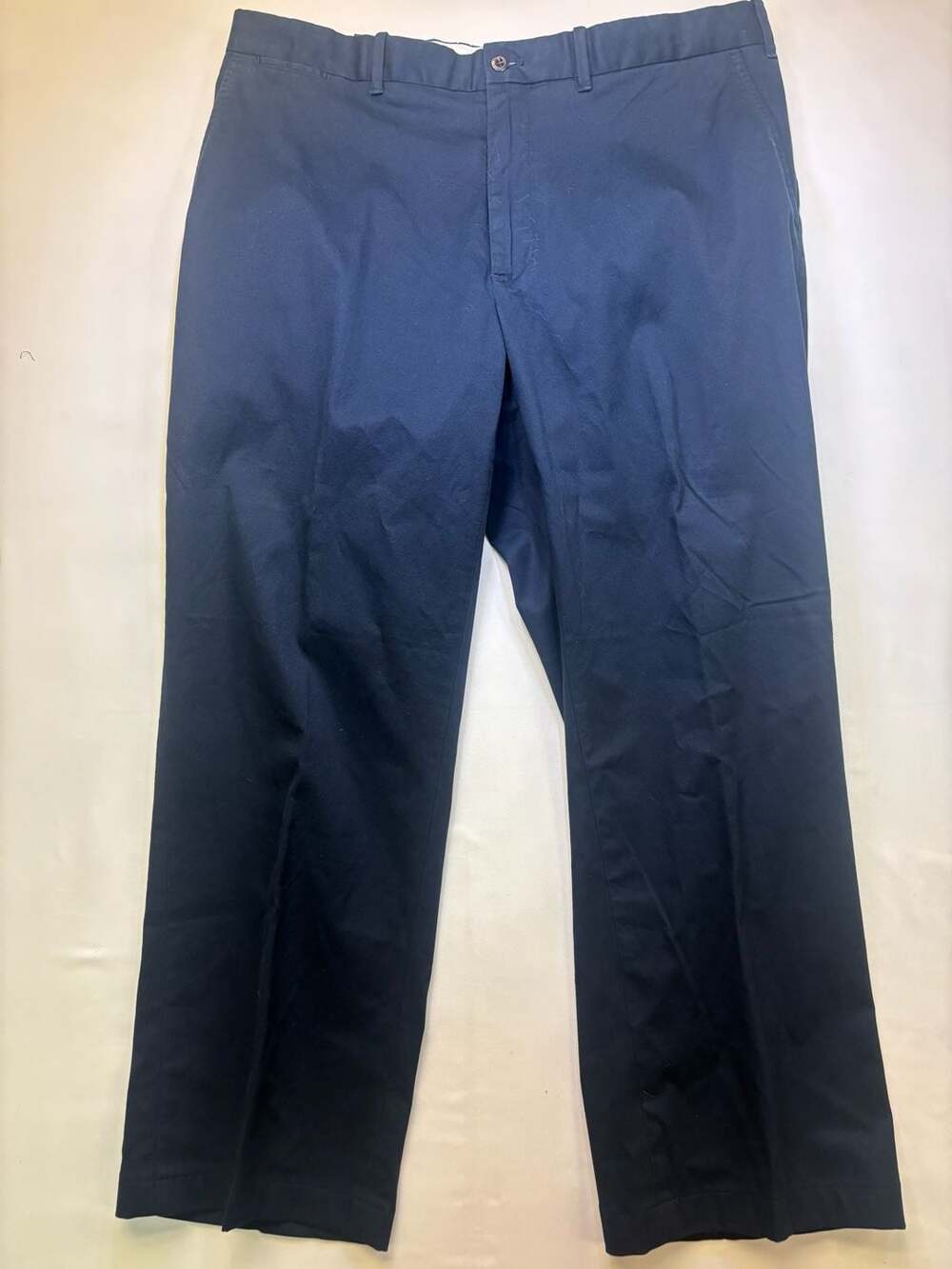 Polo Golf Ralph Lauren Men Navy Blue Cotton Twill Stretch Pants 38x30